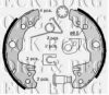 BORG & BECK BBS6127 Brake Shoe Set